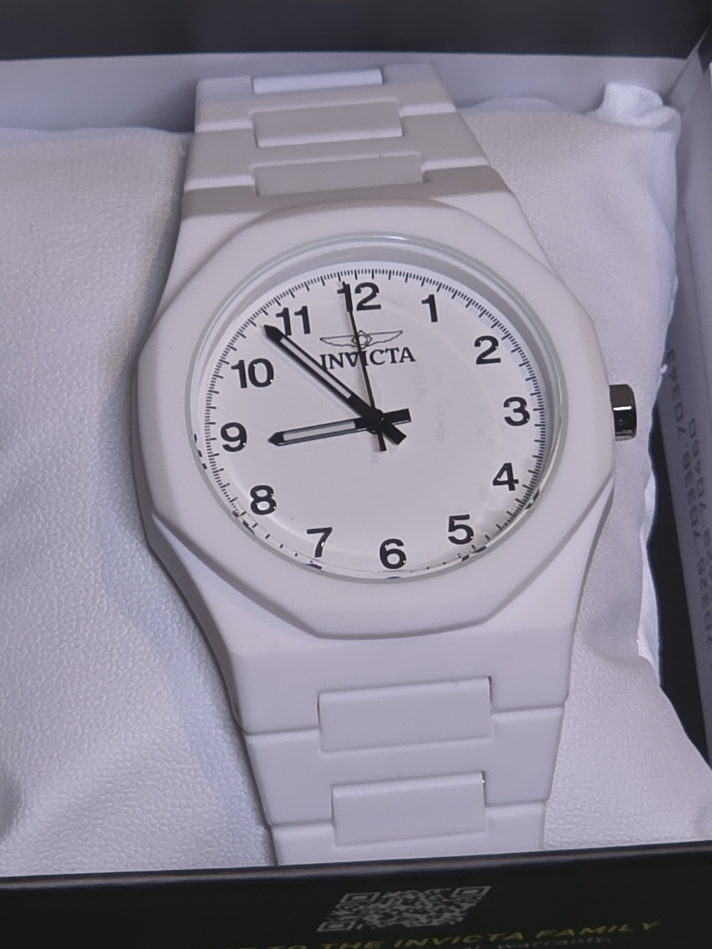 Invicta Celestial Sintix Unisex Watch - 40mm, White